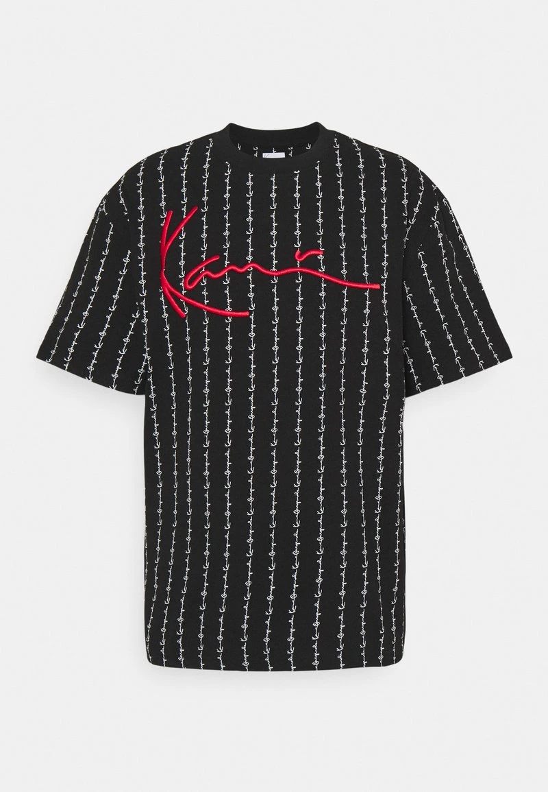 Top 10 ❤️ Karl Kani SIGNATURE LOGO PINSTRIPE TEE - T-Shirt Print - Black, Herren ⭐ 5 Top 10 ❤️ Karl Kani SIGNATURE LOGO PINSTRIPE TEE - T-Shirt Print - Black, Herren ⭐ – Bild 5