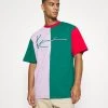 Bester Verkauf 👏 Karl Kani SIGNATURE BLOCK TEE UNISEX - T-Shirt Print - Green 😉 -Karl Kani Verkäufe da924af469c64506a5d0d20438ed614c