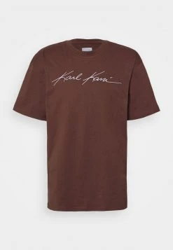 Brandneu 🧨 Karl Kani AUTOGRAPH TEE UNISEX - T-Shirt Basic - Brown 🌟 -Karl Kani Verkäufe df053431fb81407f914bdd368024fd52