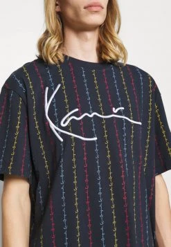 Am billigsten 👏 Karl Kani UNISEX SIGNATURE LOGO PINSTRIPE TEE - T-Shirt Print - Navy 😍 -Karl Kani Verkäufe e4ef6ecca0e143498540cea0dbc0040d