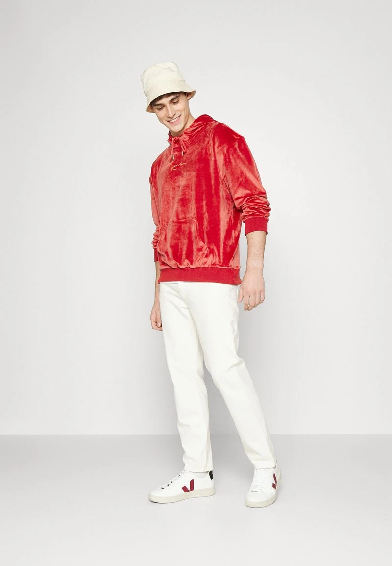 Aktion 🥰 Karl Kani SMALL SIGNATURE HOODIE UNISEX - Sweatshirt - Dark Red 🔥 2 Aktion 🥰 Karl Kani SMALL SIGNATURE HOODIE UNISEX - Sweatshirt - Dark Red 🔥 – Bild 2