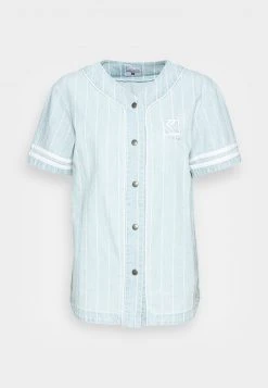 Top 10 🤩 Karl Kani ⚾ BASEBALL SHIRT - Hemdbluse - Blue, Damen ✔️ -Karl Kani Verkäufe ea356fdb8f4c4088879451cac91c3423