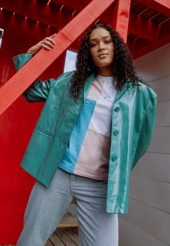 Billig 👏 Karl Kani SIGNATURE BLOCK TEE - T-Shirt Print - Light Blue, Damen ❤️ -Karl Kani Verkäufe ed0bcc97ce51434fad09c3d4f3bb0aac