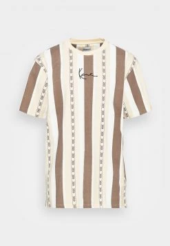 Coupon 🎉 Karl Kani SMALL SIGNATURE UNISEX - T-Shirt Print - Light Brown 🌟 -Karl Kani Verkäufe ee435c11f14941fb99242eb3afdd7d58