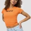 Rabatt ✨ Karl Kani T-Shirt Print - Orange, Damen 😉 -Karl Kani Verkäufe ef1504dc0a2b42c5b13a01496e9a17f9