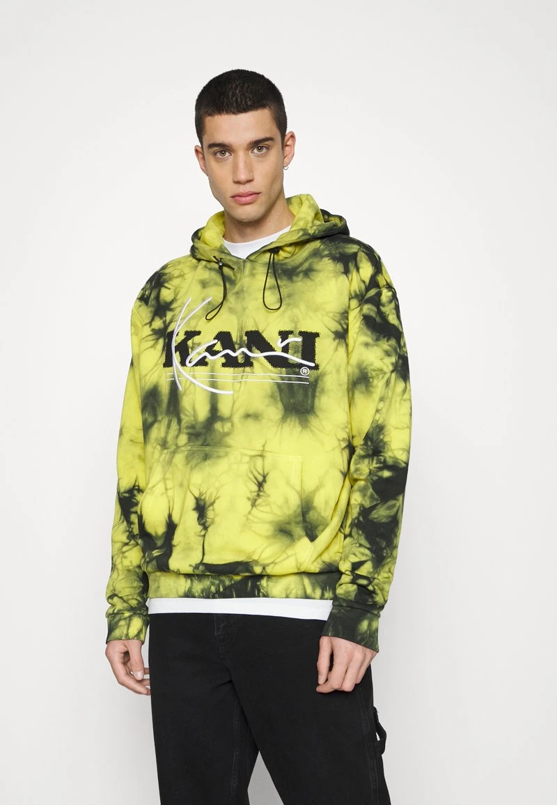 Rabatt ❤️ Karl Kani RETRO TIE DYE HOODIE UNISEX - Sweatshirt - Yellow 👏 1 Rabatt ❤️ Karl Kani RETRO TIE DYE HOODIE UNISEX - Sweatshirt - Yellow 👏