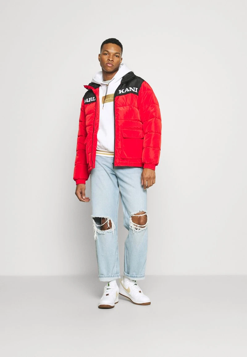 Großhandel ❤️ Karl Kani SMALL SIGNATURE BOX HOODIE UNISEX - Sweatshirt - White 🔔 2 Großhandel ❤️ Karl Kani SMALL SIGNATURE BOX HOODIE UNISEX - Sweatshirt - White 🔔 – Bild 2