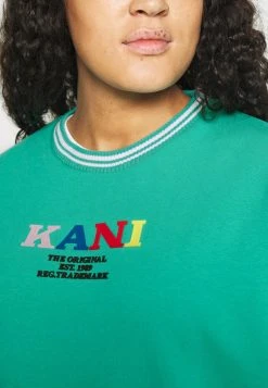 Am billigsten ❤️ Karl Kani RETRO COLLEGE CREW - Sweatshirt - Dark Mint, Damen 🤩 -Karl Kani Verkäufe f49aff79575d45069378d233754f8bf5