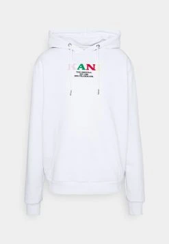 Rabatt ✔️ Karl Kani UNISEX RETRO HOODIE - Sweatshirt - White ⌛ -Karl Kani Verkäufe f73d1aefc2be43f9b70cf520f0d8fa41