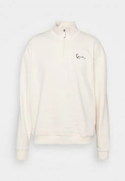 Auslauf ⌛ Karl Kani CHEST SIGNATURE TROYER UNISEX - Sweatshirt - Cream 🧨