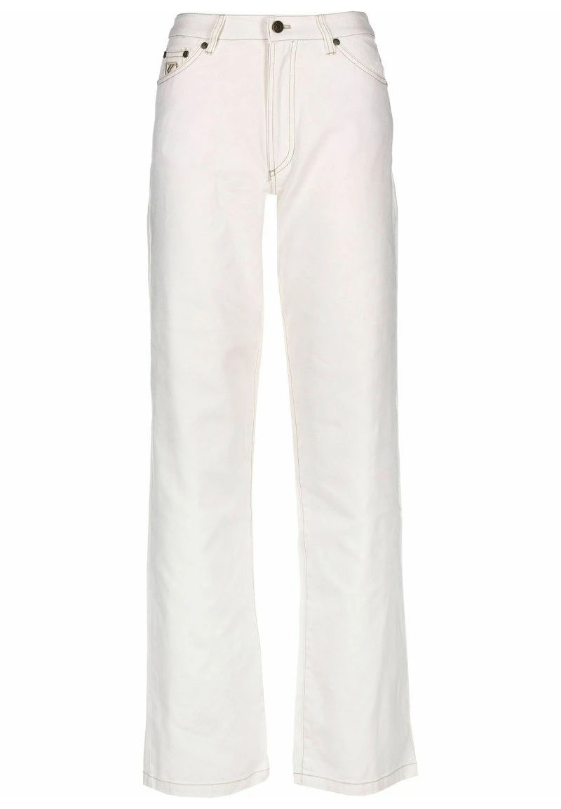 Großhandel ✨ Karl Kani WIDE LEG - Stoffhose - White, Damen ⌛ 1 Großhandel ✨ Karl Kani WIDE LEG - Stoffhose - White, Damen ⌛