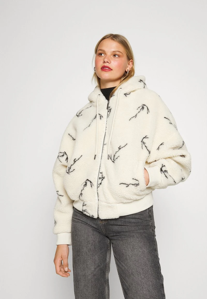 Bester Verkauf 😍 Karl Kani SIGNATURE LOGO JACKET - Winterjacke - Cream, Damen 😀 1 Bester Verkauf 😍 Karl Kani SIGNATURE LOGO JACKET - Winterjacke - Cream, Damen 😀