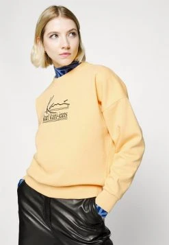 Coupon 🎁 Karl Kani SIGNATURE CREW - Sweatshirt - Orange, Damen 🎉 -Karl Kani Verkäufe f8fb84d00b3349f2b9455d440545dc37