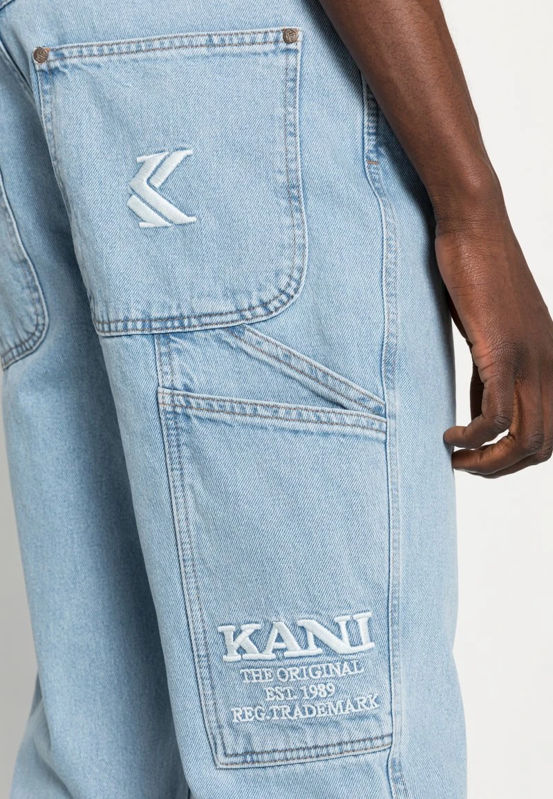 Besorgen ✨ Karl Kani RETRO TAPERED WORKWEAR - 🎁 Jeans Tapered Fit - Light Blue, Herren ⭐ 5 Besorgen ✨ Karl Kani RETRO TAPERED WORKWEAR - 🎁 Jeans Tapered Fit - Light Blue, Herren ⭐ – Bild 5