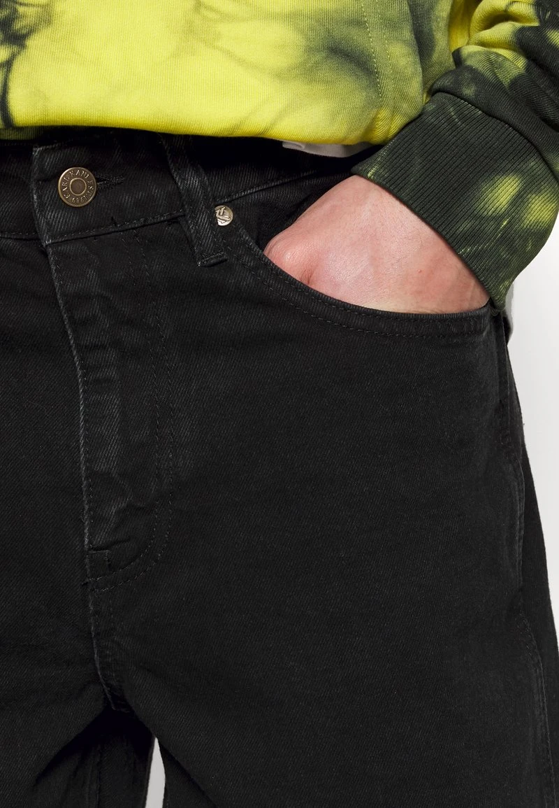 Auslauf ✨ Karl Kani RETRO SLIT PANTS - Jeans Straight Leg - Black, Herren ❤️ 5 Auslauf ✨ Karl Kani RETRO SLIT PANTS - Jeans Straight Leg - Black, Herren ❤️ – Bild 5
