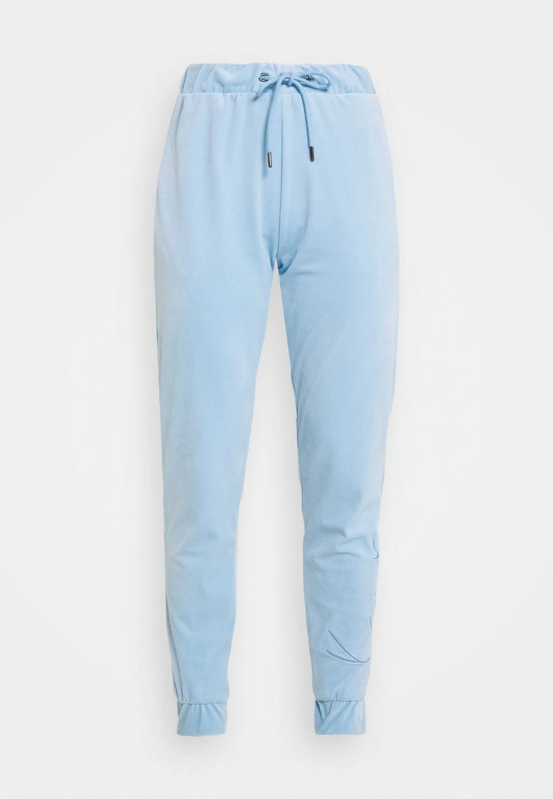 Großhandel 👏 Karl Kani SIGNATURE VELVET PANTS - Jogginghose - Light Blue, Damen 😉 4 Großhandel 👏 Karl Kani SIGNATURE VELVET PANTS - Jogginghose - Light Blue, Damen 😉 – Bild 4