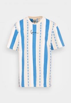 Angebote ⌛ Karl Kani SMALL SIGNATURE STRIPE TEE UNISEX - T-Shirt Print - Blue 👏 -Karl Kani Verkäufe fc21f0b02efa42ffb79a702ad372024b